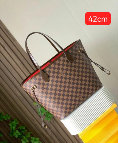 Neverfull MM Tote Bag By LV - Saadstore