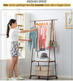 Furn Aspire Coat Jacket Hat Hanger Mobile Multi Function Stand Organizer De Clutter Your Doors, Wash Rooms or Re Wearable Clothes - Saadstore