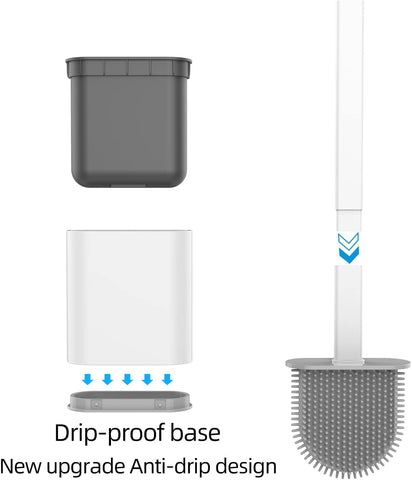 Wall Mounted Toilet Cleaning Brush - Saadstore