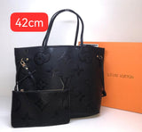 Neverfull MM Tote Bag By LV - Saadstore