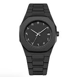 Limited Edition Black Arabic Date Watch For Men - Saadstore