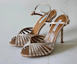 Hold Me Crystal Sandals AQUAZZURA - Saadstore
