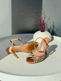 Hold Me Crystal Sandals AQUAZZURA - Saadstore