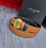 Leather Belt By YSL - Saadstore