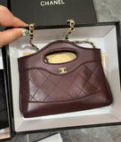 CH 31 Calfskin, Lambskin Leather Bag - Saadstore