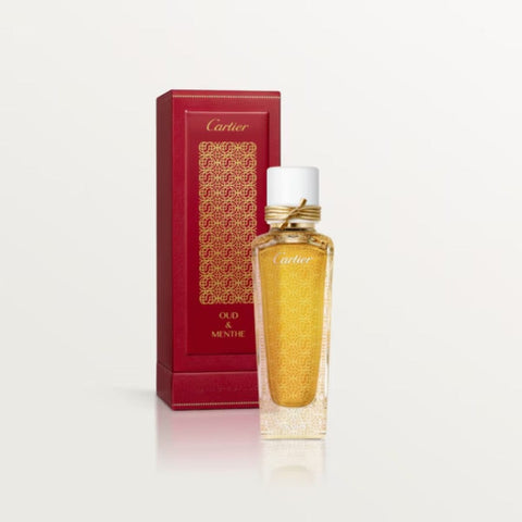 Les Heures Voyageuses Oud & Menthe EDP By Cartier 75ML - Saadstore