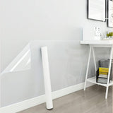 Wall Protective Film, Removable Clear Wall Protector,Anti - Scratch, Oil Proof Waterproof Clear Wall Protector Sticker - Easy to Clean - Saadstore