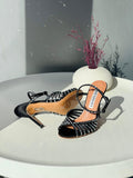 Hold Me Crystal Sandals AQUAZZURA - Saadstore