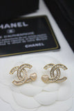 CH - CC Heart Pearl Earrings - Saadstore