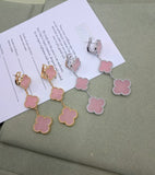 VCA Alhambra Earrings 3 Motifs - Saadstore