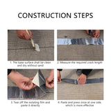 Aluminum Foil Butyl Tape Professional Super Waterproof Tape - Saadstore