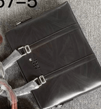 Shiny Leather Laptop Bag By Montblanc - Saadstore