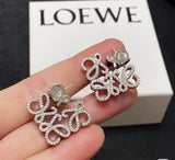 Geometric Hollow Stud Earrings By Loewe - Saadstore