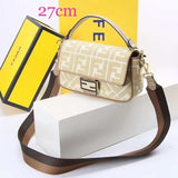 FNDI Jacquard Baguette Bag - Saadstore