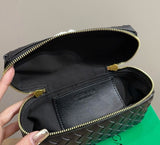 Bang Bang Intrecciato Leather Vanity Bag 22cm - Saadstore