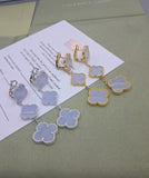 VCA Alhambra Earrings 3 Motifs - Saadstore