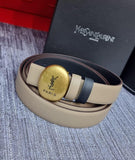 Leather Belt By YSL - Saadstore