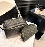 Damier Canvas Toiletry Pouch 26cm - Saadstore