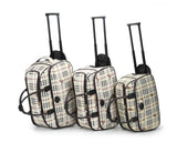 Travel Trolley Luggage Bag With Wheels - Saadstore