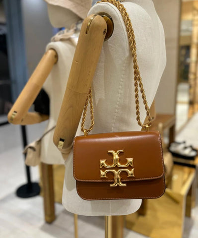 𝐓𝐁 Eleanor Leather Shoulder Bag - Saadstore