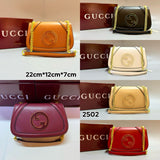 Blondie Leather Shoulder Bag By Gucci - Saadstore