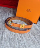 H Leather Belt - Saadstore