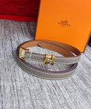 H Leather Belt - Saadstore