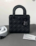 CD Lady Dior Bag In Matte Leather - Saadstore