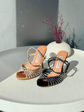 Hold Me Crystal Sandals AQUAZZURA - Saadstore