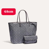 𝐆 Coated Canvas Tote bag - Saadstore