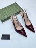 Signoria Slingback Pumps By Gucci - Saadstore