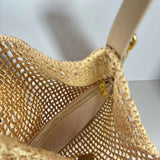 𝐒𝐍𝐓 𝐋𝐀𝐑𝐍𝐓 Woven Beach Bag - Saadstore