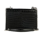 𝐒𝐍𝐓 𝐋𝐀𝐑𝐍𝐓 Calfskin Crocodile Embossed 23 CM - Saadstore