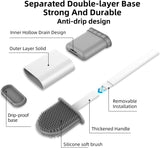 Wall Mounted Toilet Cleaning Brush - Saadstore