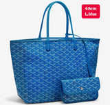 𝐆 Coated Canvas Tote bag - Saadstore