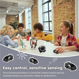 Watch Remote Control Car Toy, 2023 Mini Cartoon RC Car Analog Watch, 2.4G Long Distance Infrared Remote Control Sensing Model Car Toys, Racing Car Watch - Saadstore