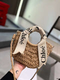 Chic Straw Beach Women Handbag - Saadstore