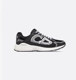 Christian Dior B30 sneakers in black technical mesh - Saadstore