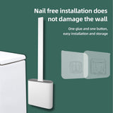 Wall Mounted Toilet Cleaning Brush - Saadstore