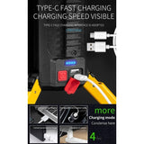 Multifunctional Searchlight, Powerful LED Chip, Adjustable Brightness, and Versatile Light Modes for Exceptional Visibility - Saadstore