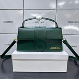 Le Bambino Top Handle Bag In Smooth Leather - Saadstore