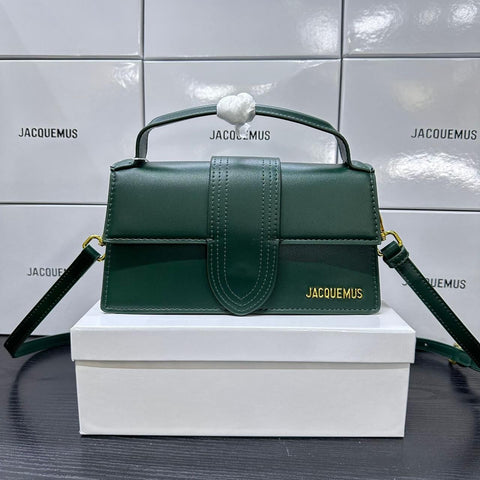 Le Bambino Top Handle Bag In Smooth Leather - Saadstore