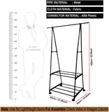 Furn Aspire Coat Jacket Hat Hanger Mobile Multi Function Stand Organizer De Clutter Your Doors, Wash Rooms or Re Wearable Clothes - Saadstore