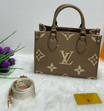 OnTheGo Monogram Tote Bag By LV 26cm - Saadstore