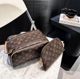 Damier Canvas Toiletry Pouch 26cm - Saadstore