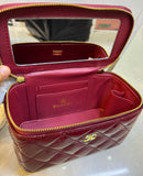 CH Vanity Bag In Shiny Leather - Saadstore
