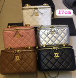 CH Leather CC Vanity Case Bag - Saadstore