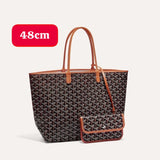 𝐆 Coated Canvas Tote bag - Saadstore