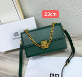 Leather Chain Handle Bag By Givenchy - Saadstore