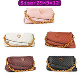 Guess Lisbet Top Zip Crossbody Clutch Bag - Saadstore